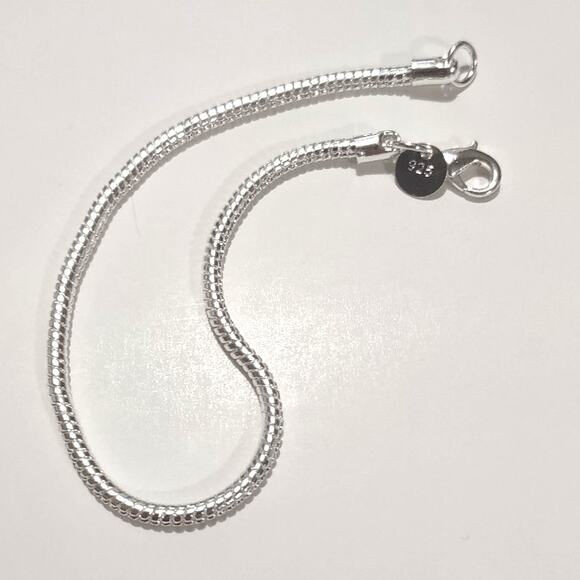 925 Sterling Silver Rope Bracelet - Walmart.com S925 Sterling Silver Rope Style Bracelet Christmas Birthday Valentines Gift New!